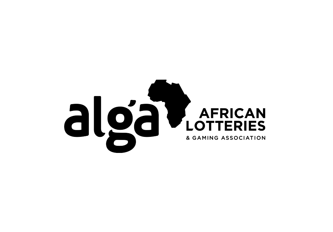 African Lotteries & Gaming Association Black Logo
